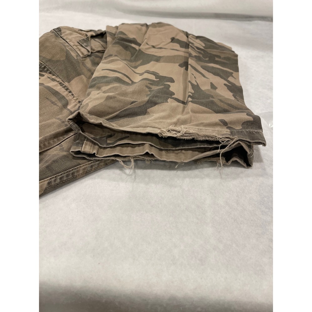 Wrangler Mens‎ Camo Cargo Pants Brown Tan Relaxed Fit Straight Leg 34 Waist - Picture 10 of 11